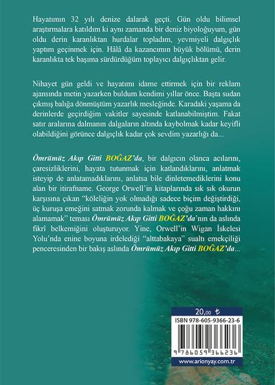 Ömrümüz Akıp Gitti Boğaz’da - Arka Kapak
