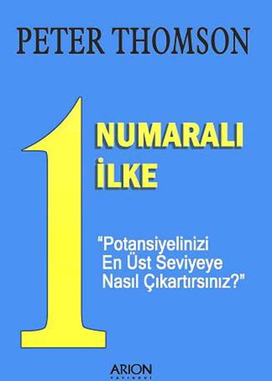 1 NUMARALI İLKE - Ön Kapak
