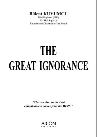The Great Ignorance - Ön Kapak