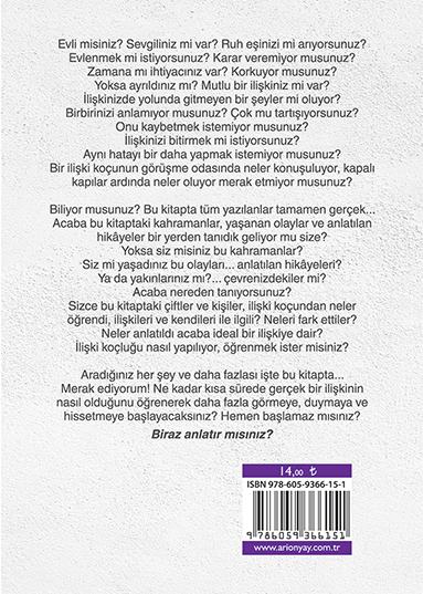 Biraz Anlatır Mısınız - Arka Kapak