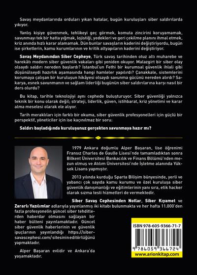 Türk Savaş Tarihinden Siber Güvenlik Dersleri - Arka Kapak